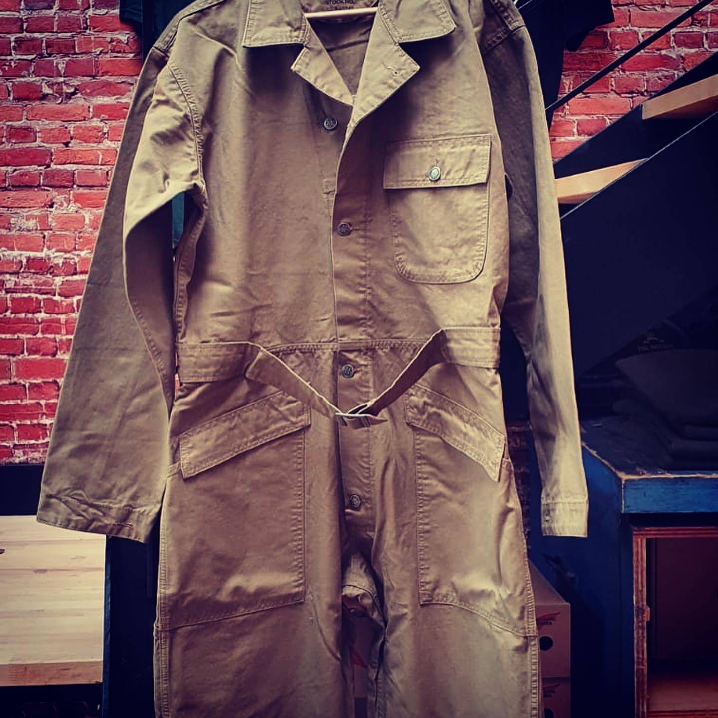 1938 Mechanic COVERALL / PIKE BROTHERS 