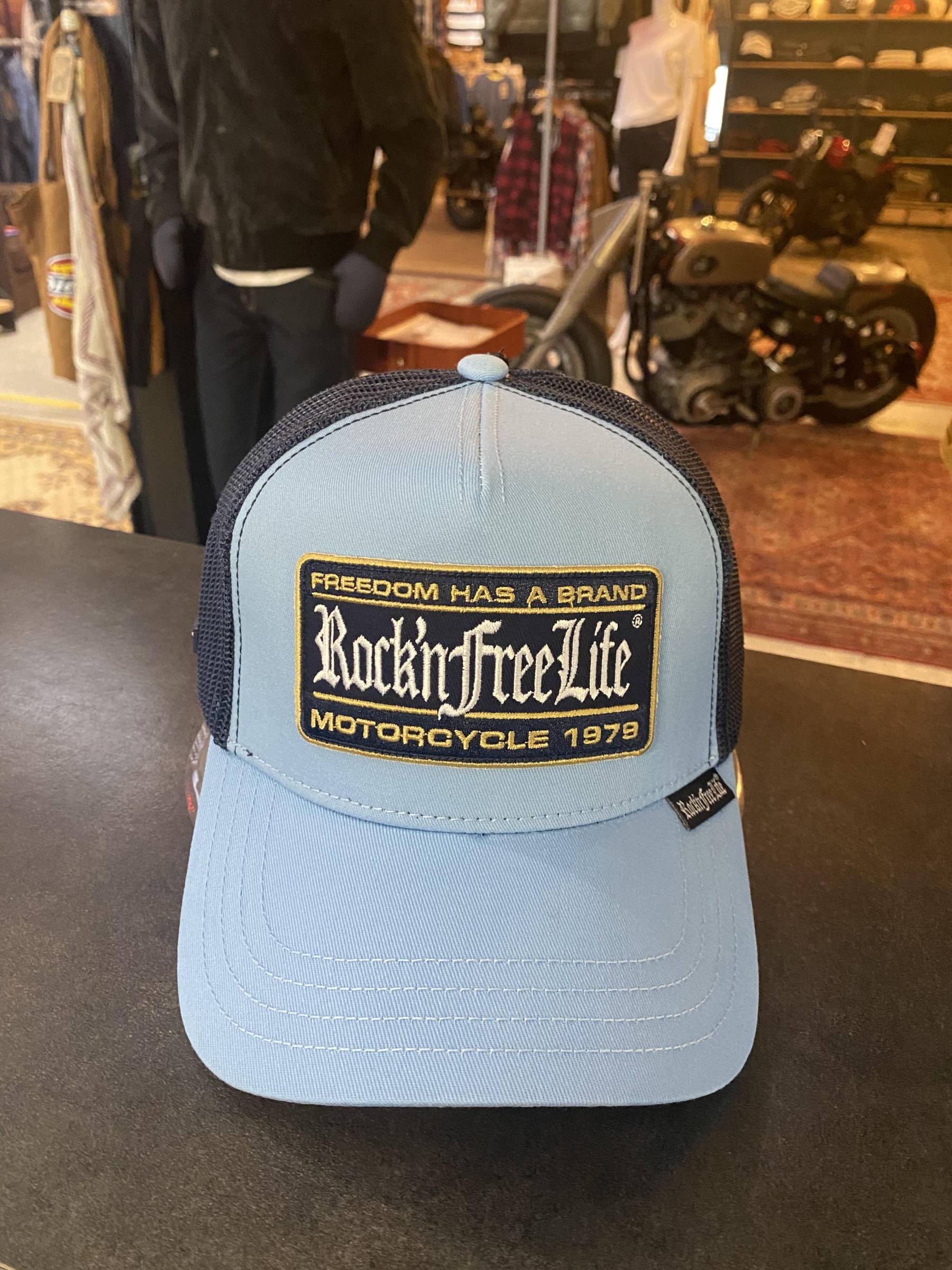 CASQUETTE LIFE IN BLUE / ROCK'N FREE LIFE